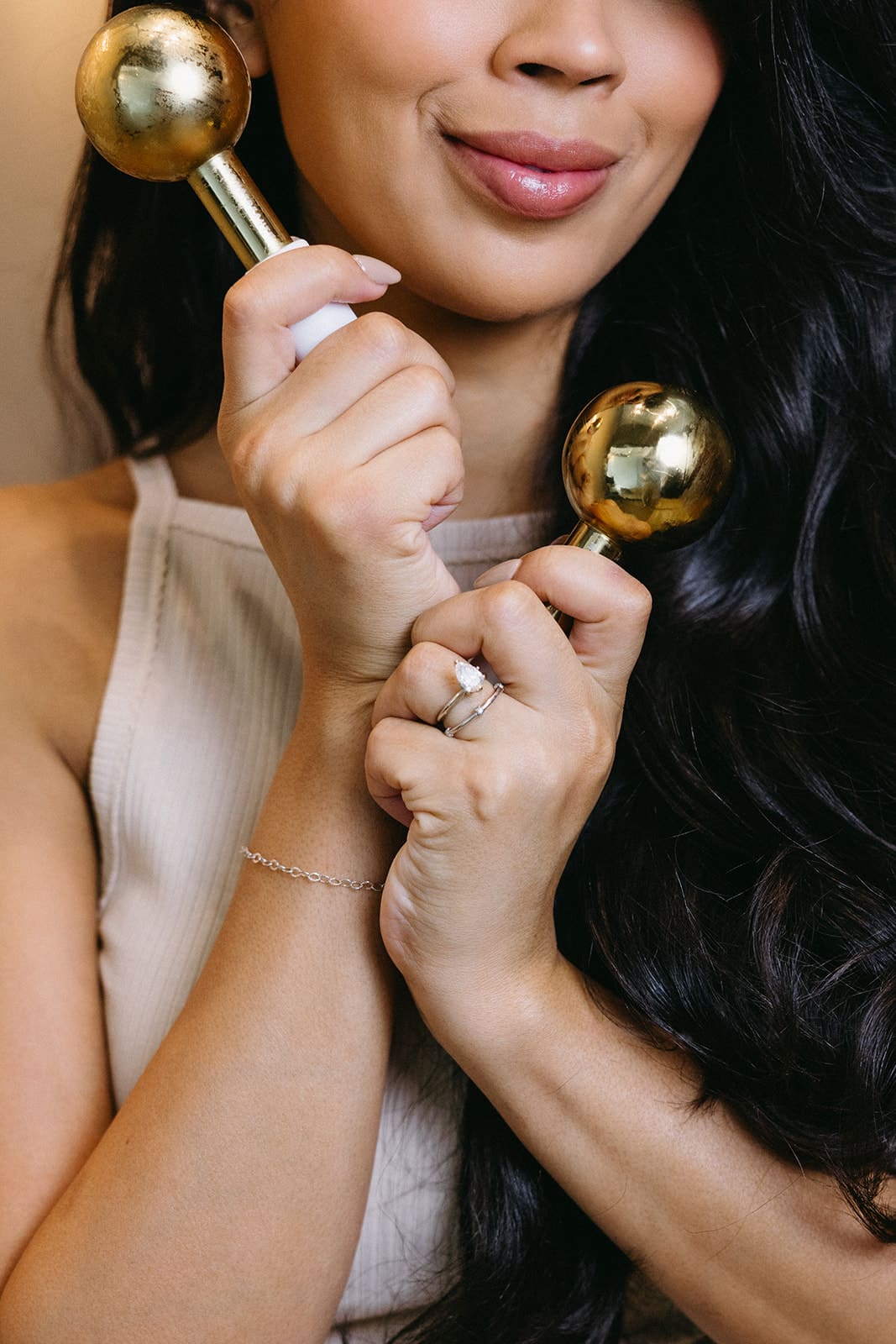 Injector lifestyle portraits in Dallas studio for Calypso Aesthetic Lab