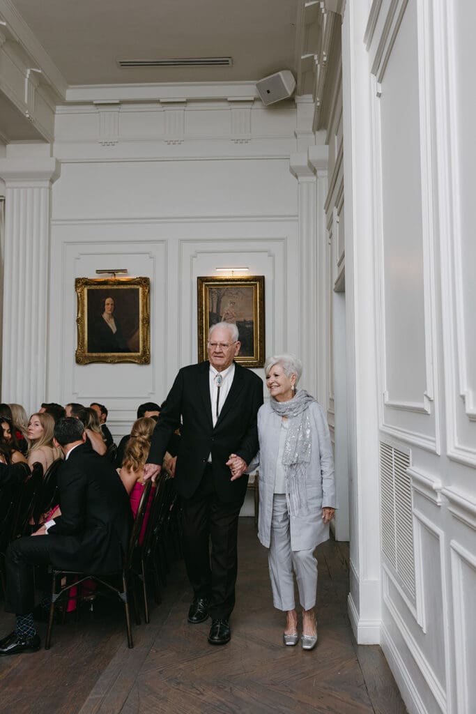flash photography during ceremony at wedding
