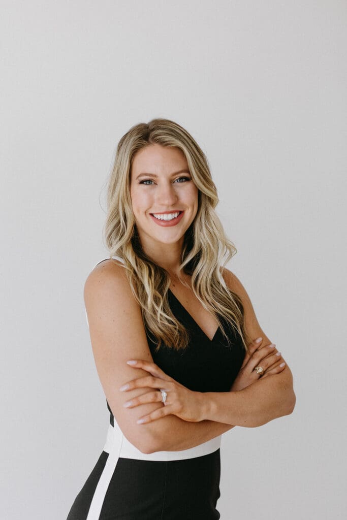 Natural light editorial portrait for Dallas personal branding session.