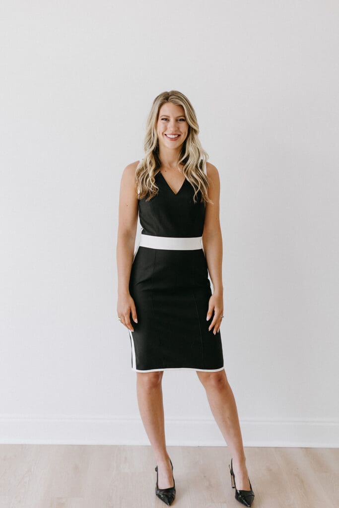 Natural light editorial portrait for Dallas personal branding session.